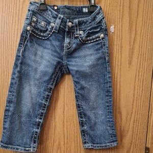 Miss Me Kids Denim Jeans with Silver Details
